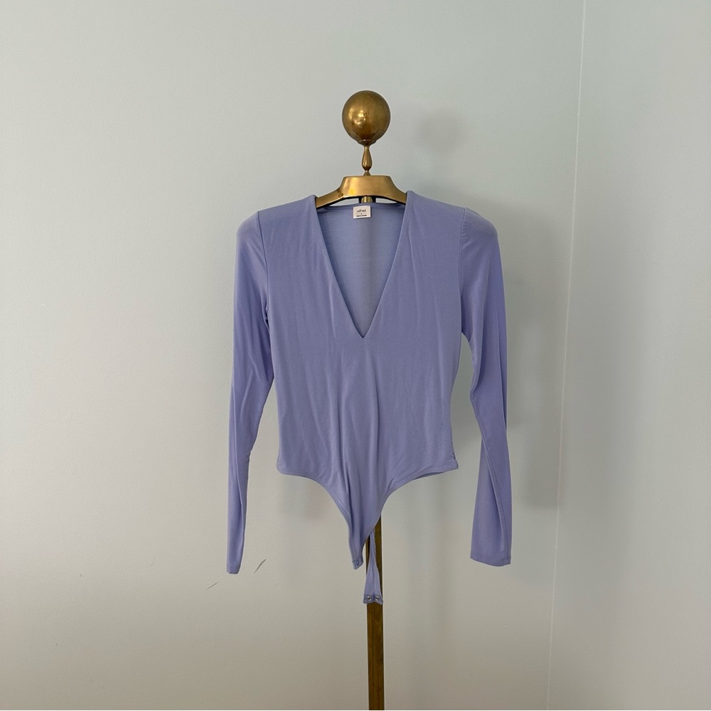 Lavender Long Sleeve Bodysuit